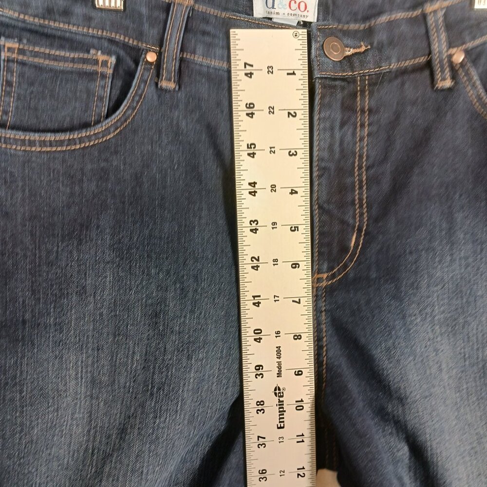 Denim & Company 14P, Denim Jeans, Straight Leg - Picture 12 of 16